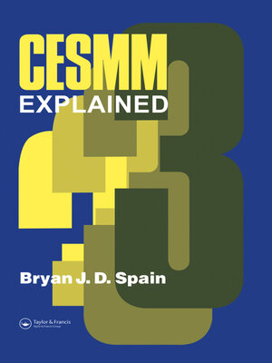 cover image of CESMM 3 Explained
